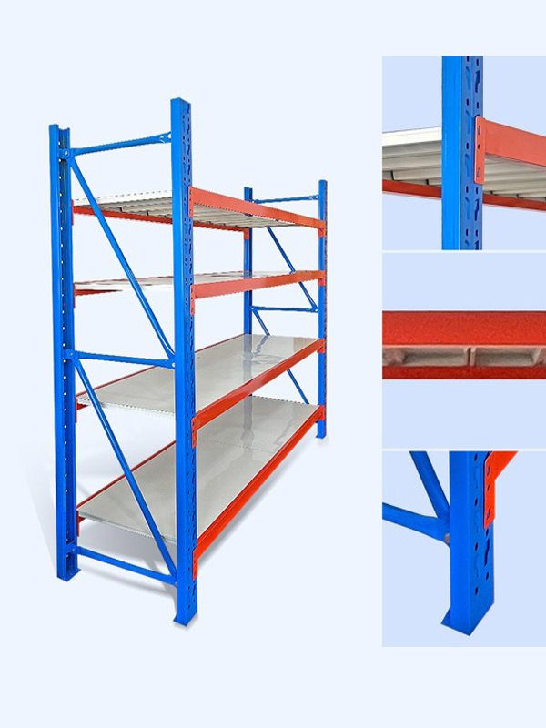 Layer storage shelves